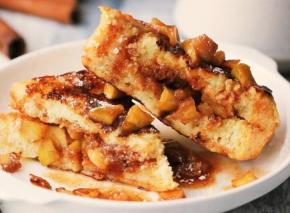 French Toast with Apple Filling